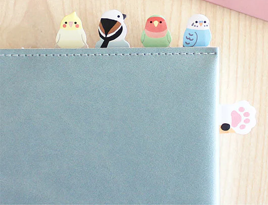 Vogel-Sticky Marker – für Notizen, die nicht wegfliegen