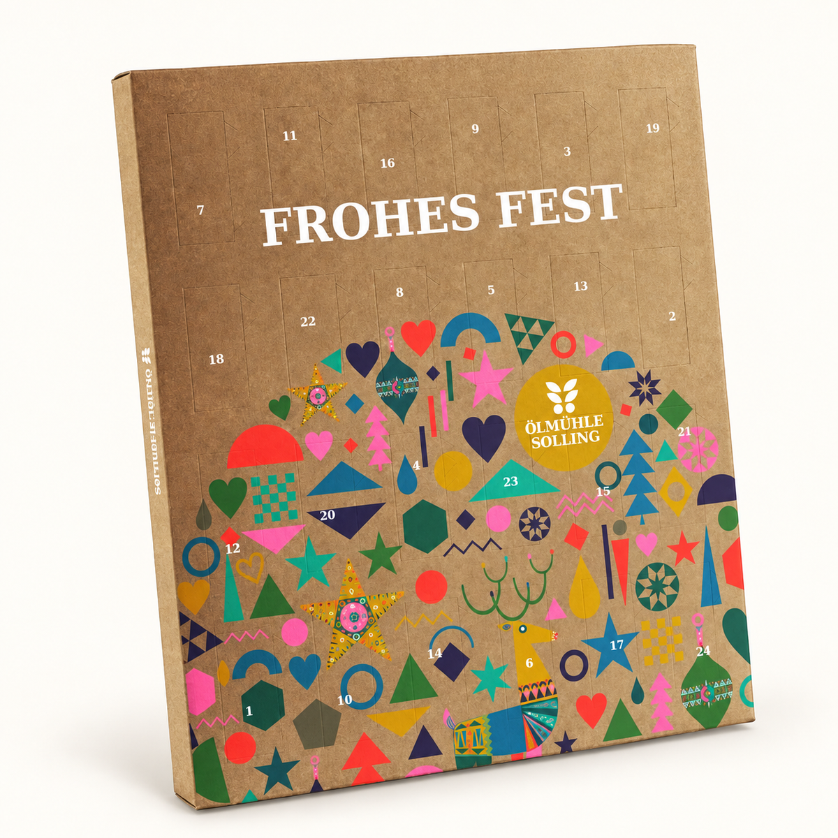 Adventskalender Frohes Fest Ölmühle Solling