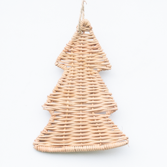 Rattan Weihnachtsbaum